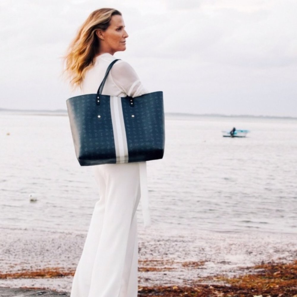 India Hicks Graphicks Tote - NWT